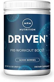 (image for) MRM Driven Natural Pre-Workout 29 Serving